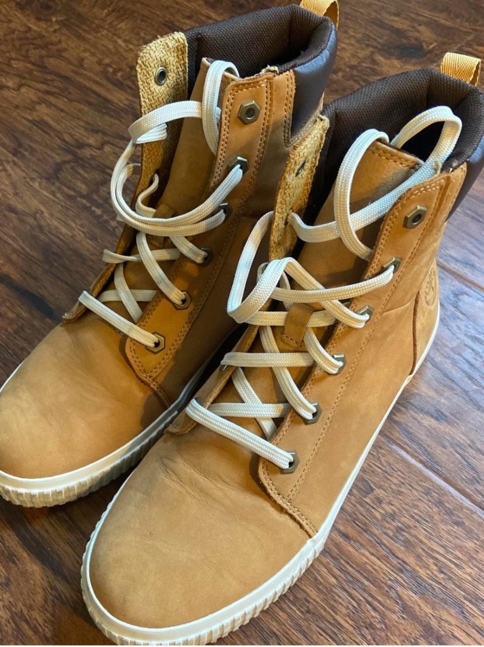 Timberland Wheat Brown Lace-Up Winter Boots